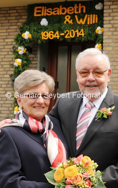 Goldpaar Elisabeth und Willi Grtz. aus Hartefeld
